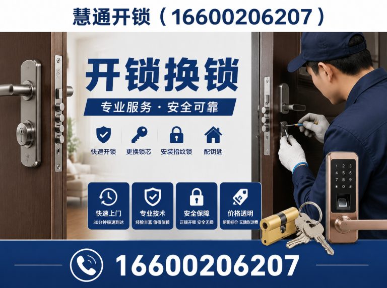 天津智能锁安装展示图